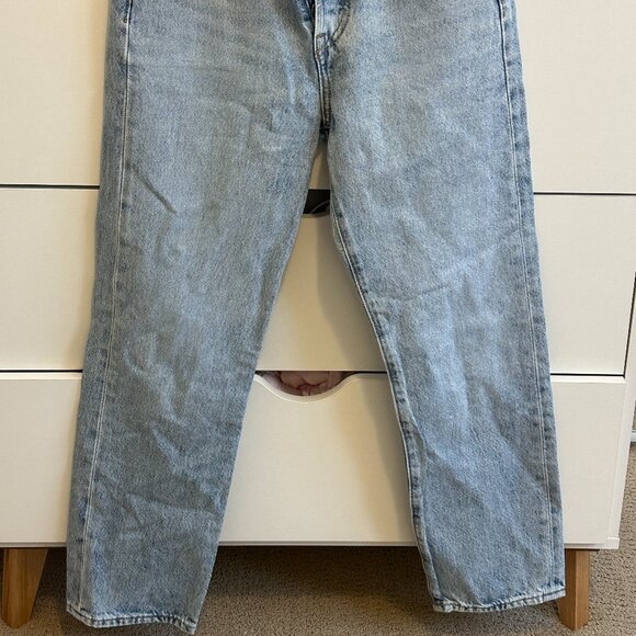 Levi's 501 Wedgie Straight Jean (Light/Medium Wash) - Picture 2 of 4